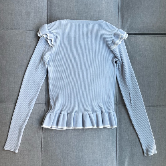 Club Monaco Long Sleeve Knit Top - Picture 4 of 4